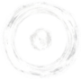 Circular white brushstroke logo representing Solterrain Landscaping.